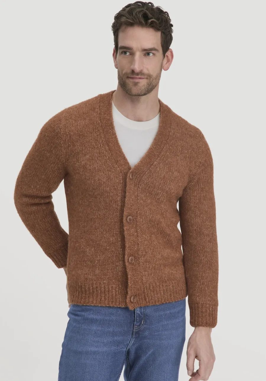 Strick Jacke Relaxed aus Alpaka mit Bio-Baumwolle von hessnatur
