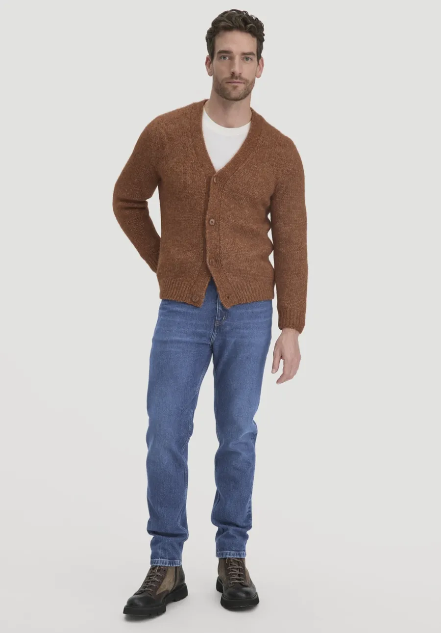 Strick Jacke Relaxed aus Alpaka mit Bio-Baumwolle von hessnatur