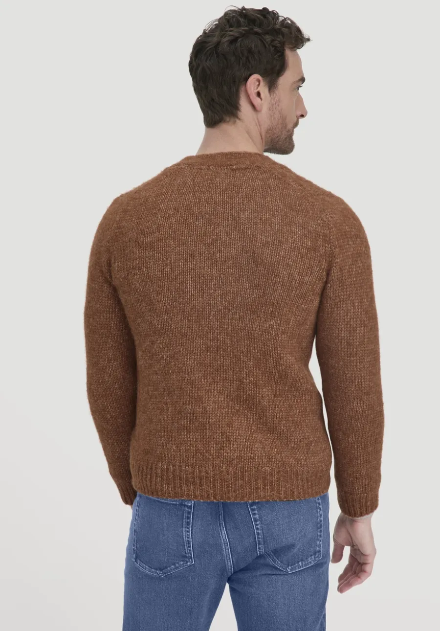 Strick Jacke Relaxed aus Alpaka mit Bio-Baumwolle von hessnatur