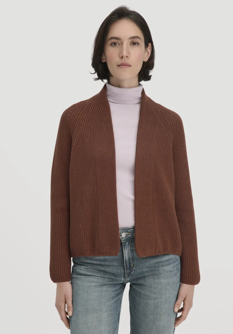 Strick Jacke Relaxed aus reiner Bio-Baumwolle von hessnatur