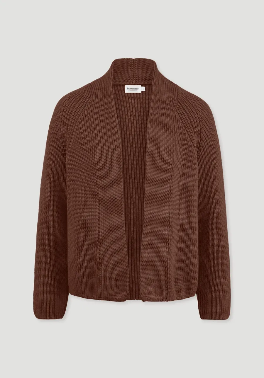 Strick Jacke Relaxed aus reiner Bio-Baumwolle von hessnatur