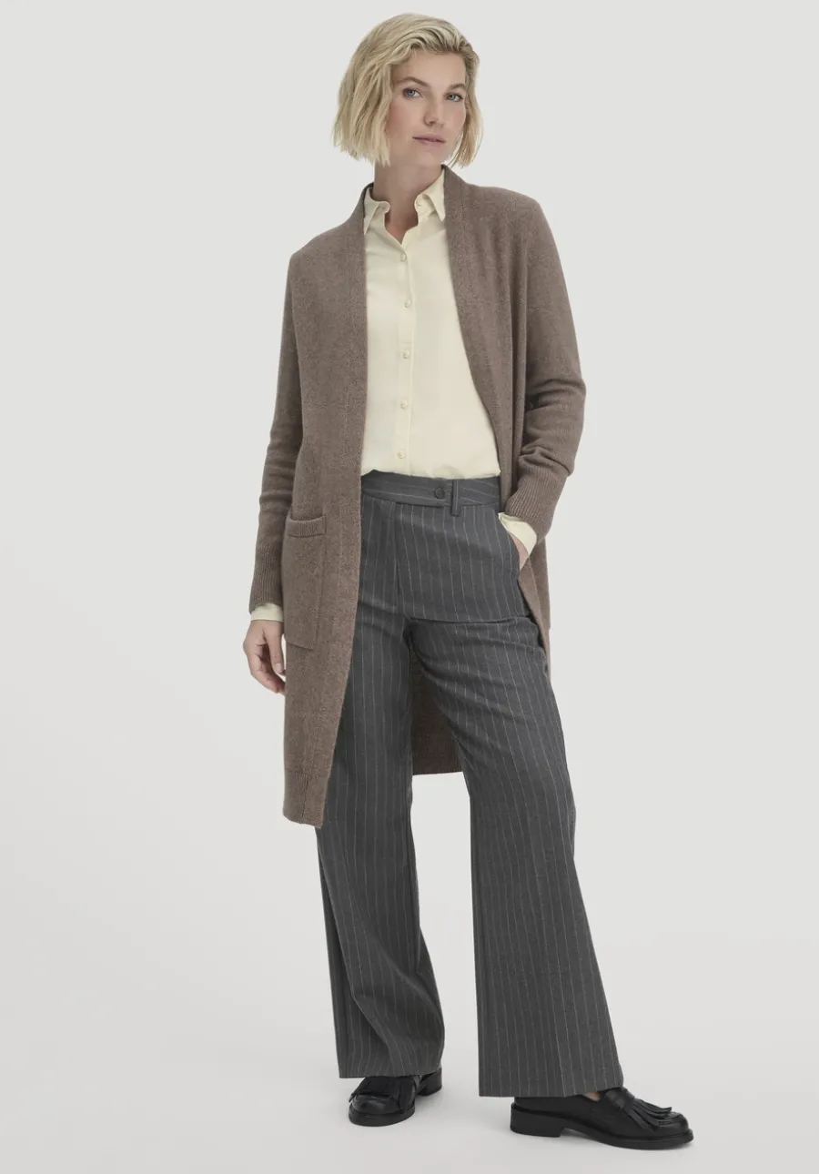 Strick Jacke Relaxed aus Bio-Merinowolle mit Bio-Baumwolle von hessnatur