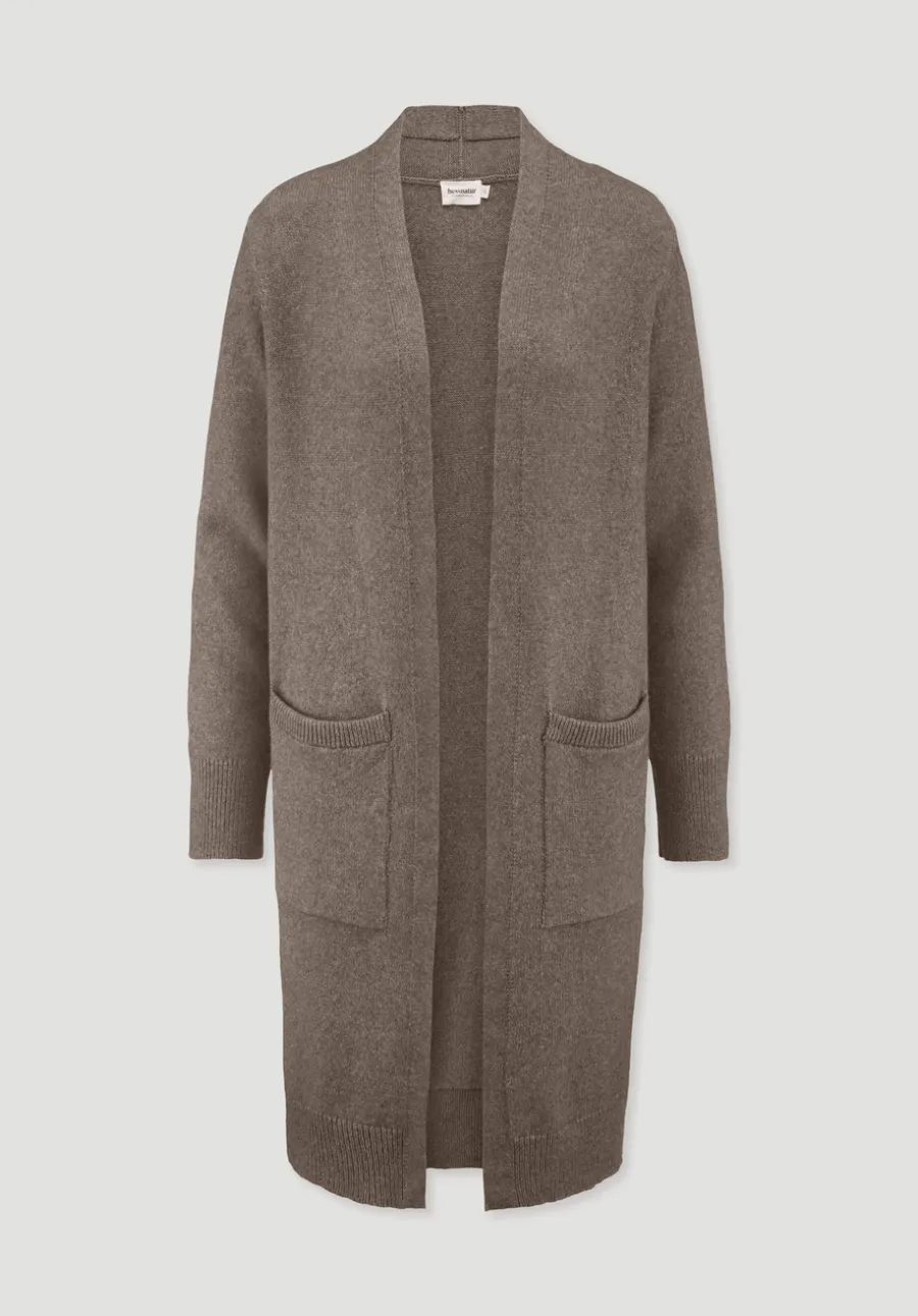 Strick Jacke Relaxed aus Bio-Merinowolle mit Bio-Baumwolle von hessnatur