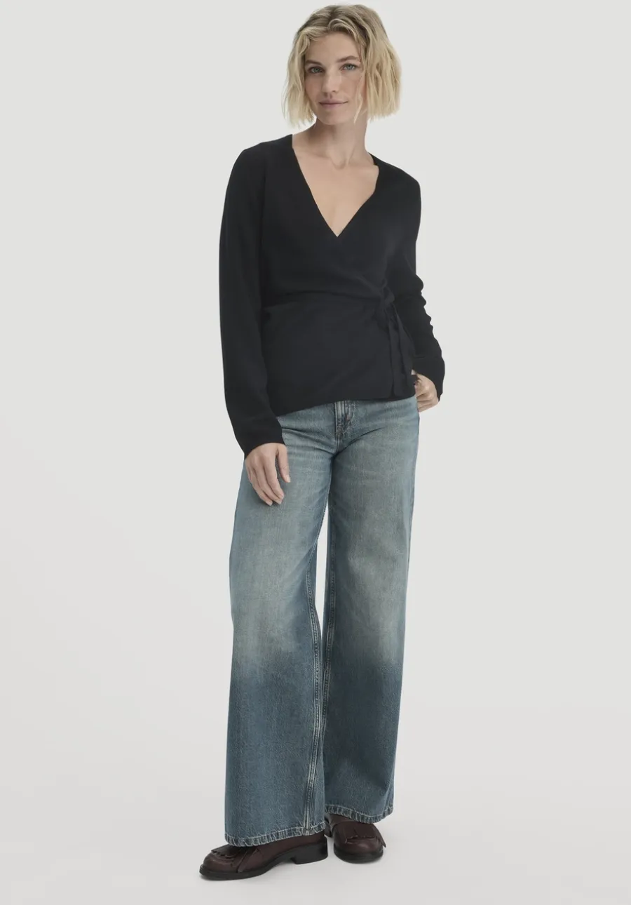 Strick Jacke Relaxed aus Bio-Merinowolle mit Cashmere von hessnatur