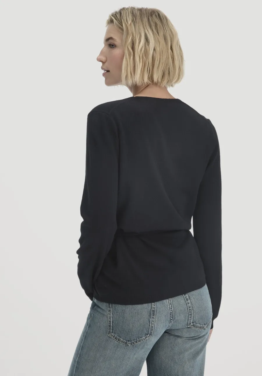 Strick Jacke Relaxed aus Bio-Merinowolle mit Cashmere von hessnatur