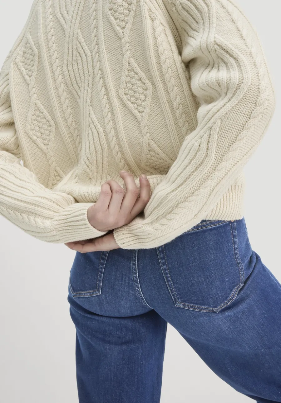 Strick Jacke Relaxed aus Bio-Baumwolle und Bio-Schurwolle von hessnatur