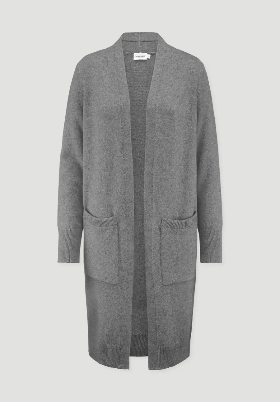 Strick Jacke Relaxed aus Bio-Merinowolle mit Bio-Baumwolle von hessnatur
