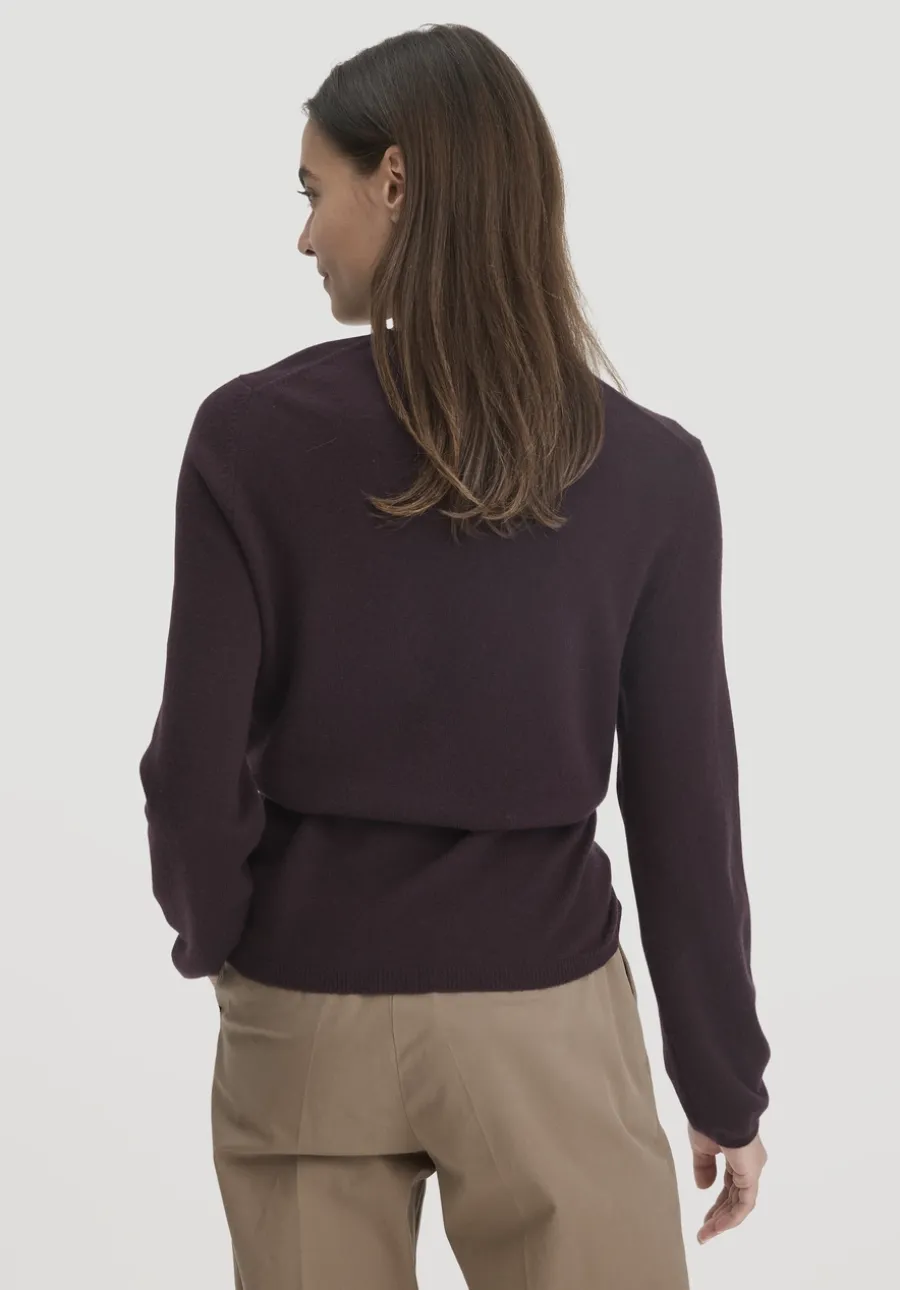 Strick Jacke Relaxed aus Bio-Merinowolle mit Cashmere von hessnatur