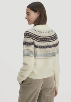 Strick Jacke Relaxed BETTER RECYCLING aus reiner Bio-Merinowolle von hessnatur