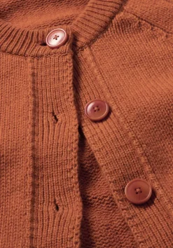 Strick Jacke Relaxed Cropped aus Bio-Merinowolle mit Bio-Baumwolle von hessnatur