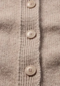 Strick Jacke Relaxed Cropped aus Bio-Merinowolle mit Bio-Baumwolle von hessnatur