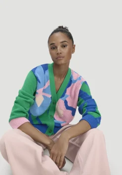 Strick Jacke Relaxed LIV LEE aus reiner Bio-Baumwolle von hessnatur