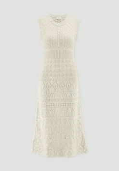 Strick Kleid Midi aus reiner Bio-Baumwolle von hessnatur