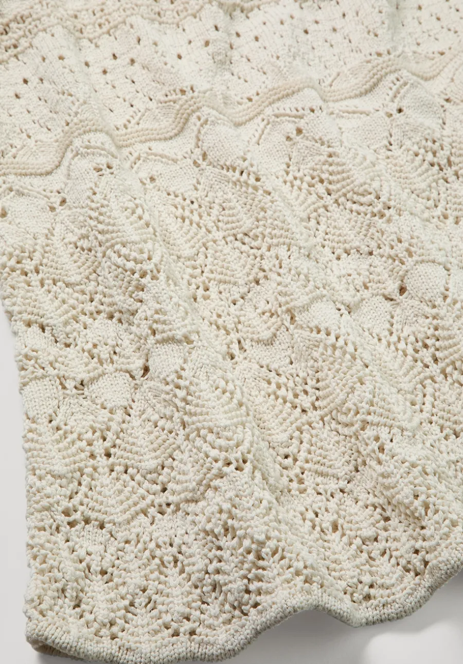 Strick Kleid Midi aus reiner Bio-Baumwolle von hessnatur