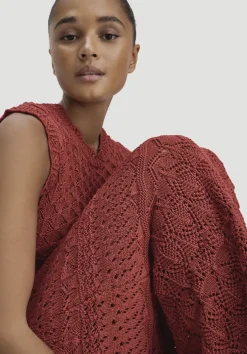 Strick Kleid Midi aus reiner Bio-Baumwolle von hessnatur