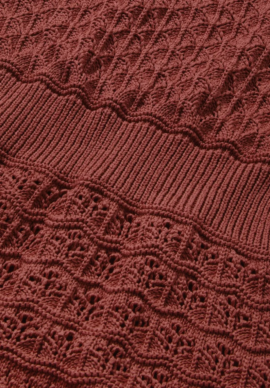Strick Kleid Midi aus reiner Bio-Baumwolle von hessnatur