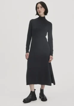 Strick Kleid Regular aus Bio-Merinowolle mit Cashmere von hessnatur