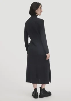 Strick Kleid Regular aus Bio-Merinowolle mit Cashmere von hessnatur