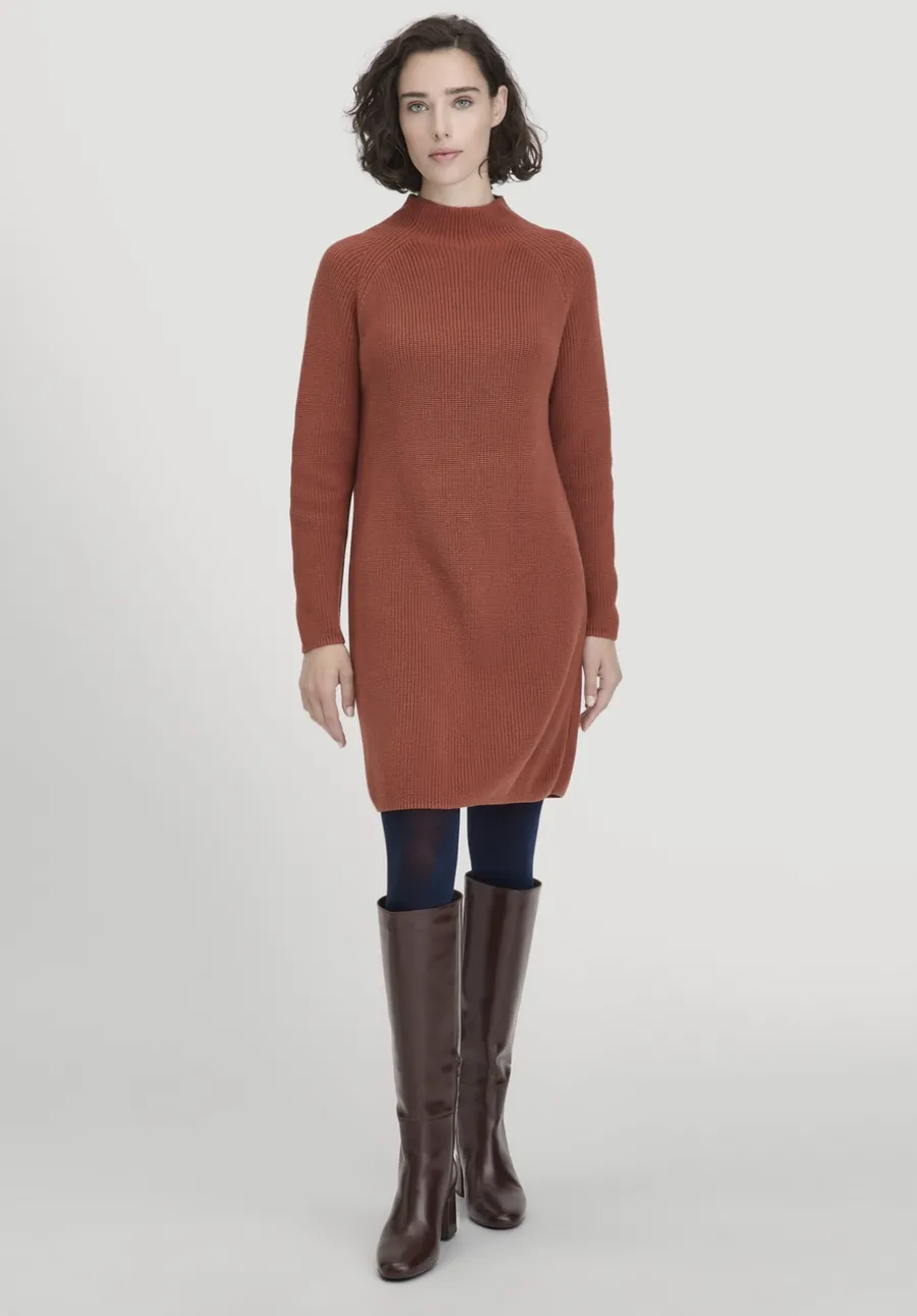 Strick Kleid Regular aus reiner Bio-Baumwolle von hessnatur
