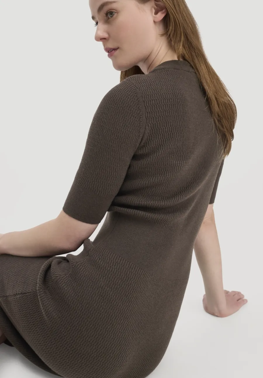 Strick Kleid Regular aus Bio-Baumwolle und Wolle von hessnatur