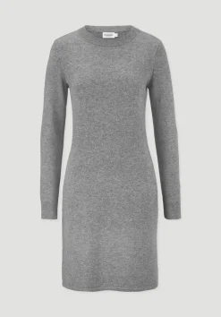 Strick Kleid Regular aus Bio-Merinowolle mit Cashmere von hessnatur