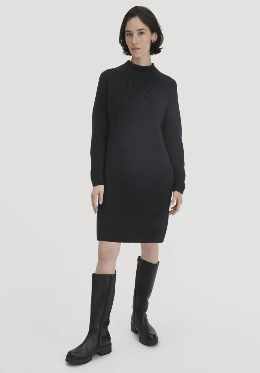 Strick Kleid Regular aus reiner Bio-Baumwolle von hessnatur