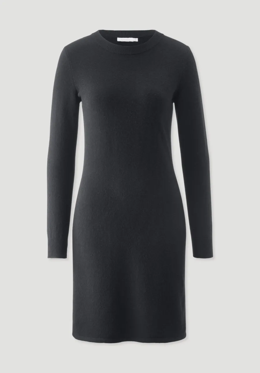 Strick Kleid Regular aus Bio-Merinowolle mit Cashmere von hessnatur