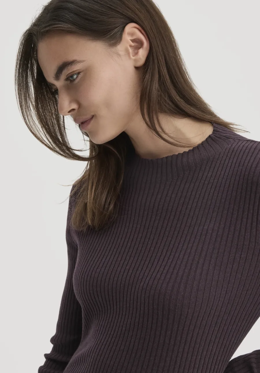 Strick Pullover Fitted aus TENCEL™ Lyocell mit Bio-Baumwolle von hessnatur
