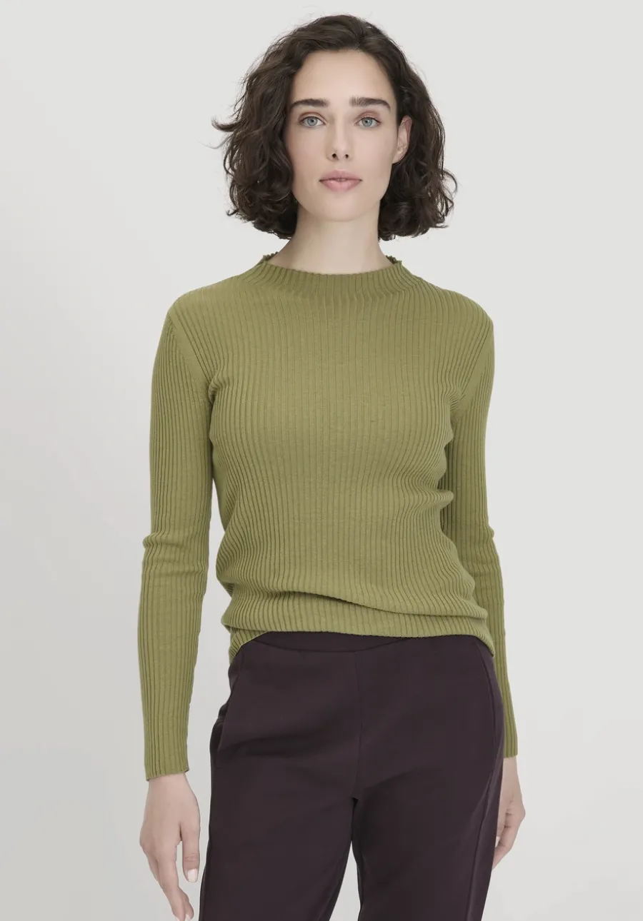 Strick Pullover Fitted aus TENCEL™ Lyocell mit Bio-Baumwolle von hessnatur