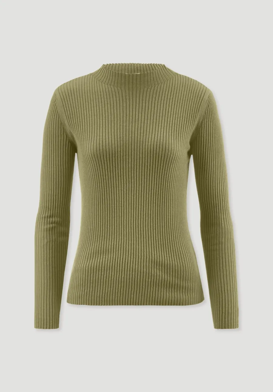Strick Pullover Fitted aus TENCEL™ Lyocell mit Bio-Baumwolle von hessnatur