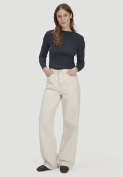 Strick Pullover Fitted aus TENCEL™ Lyocell mit Bio-Baumwolle von hessnatur