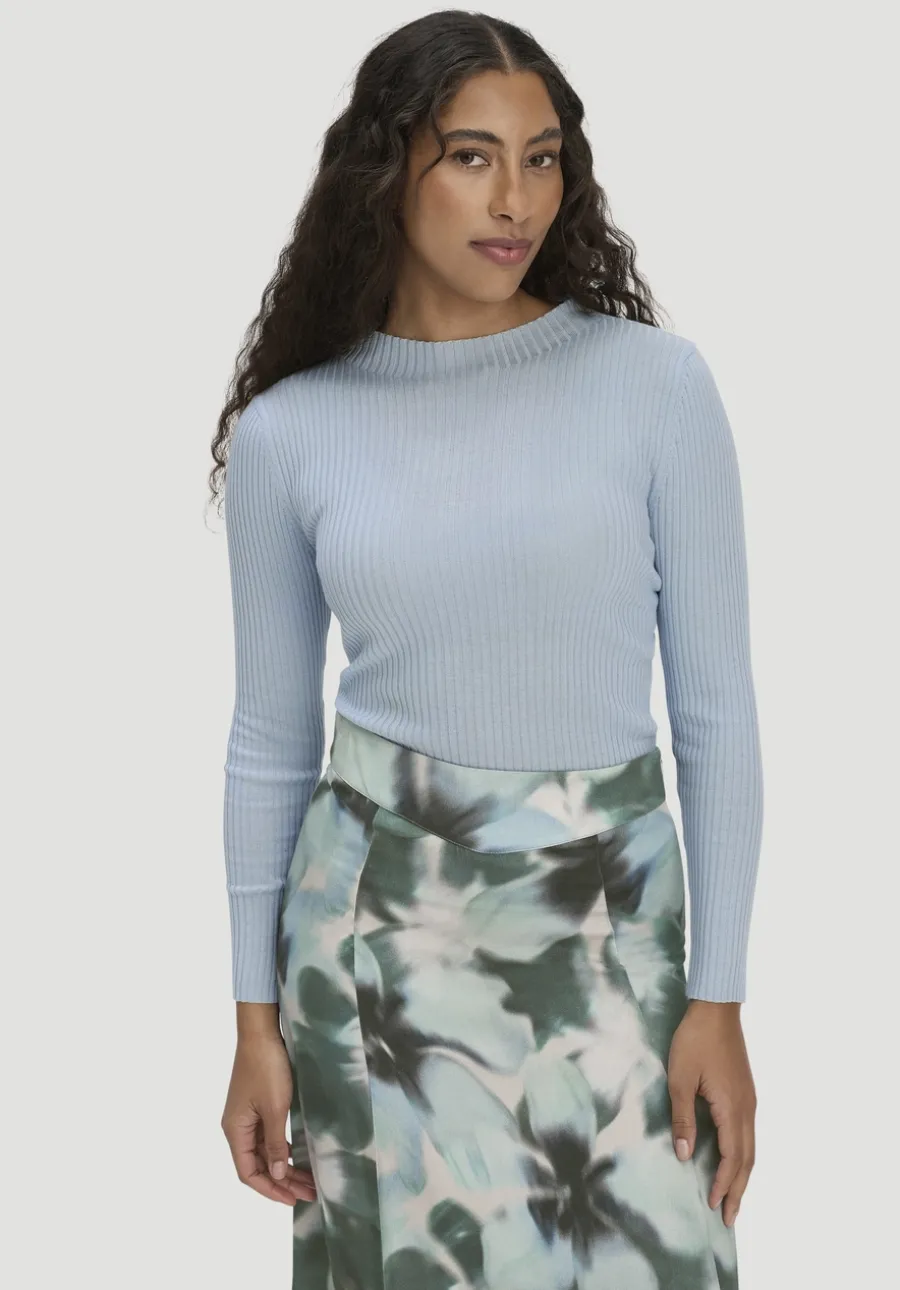 Strick Pullover Fitted aus TENCEL™ Lyocell mit Bio-Baumwolle von hessnatur