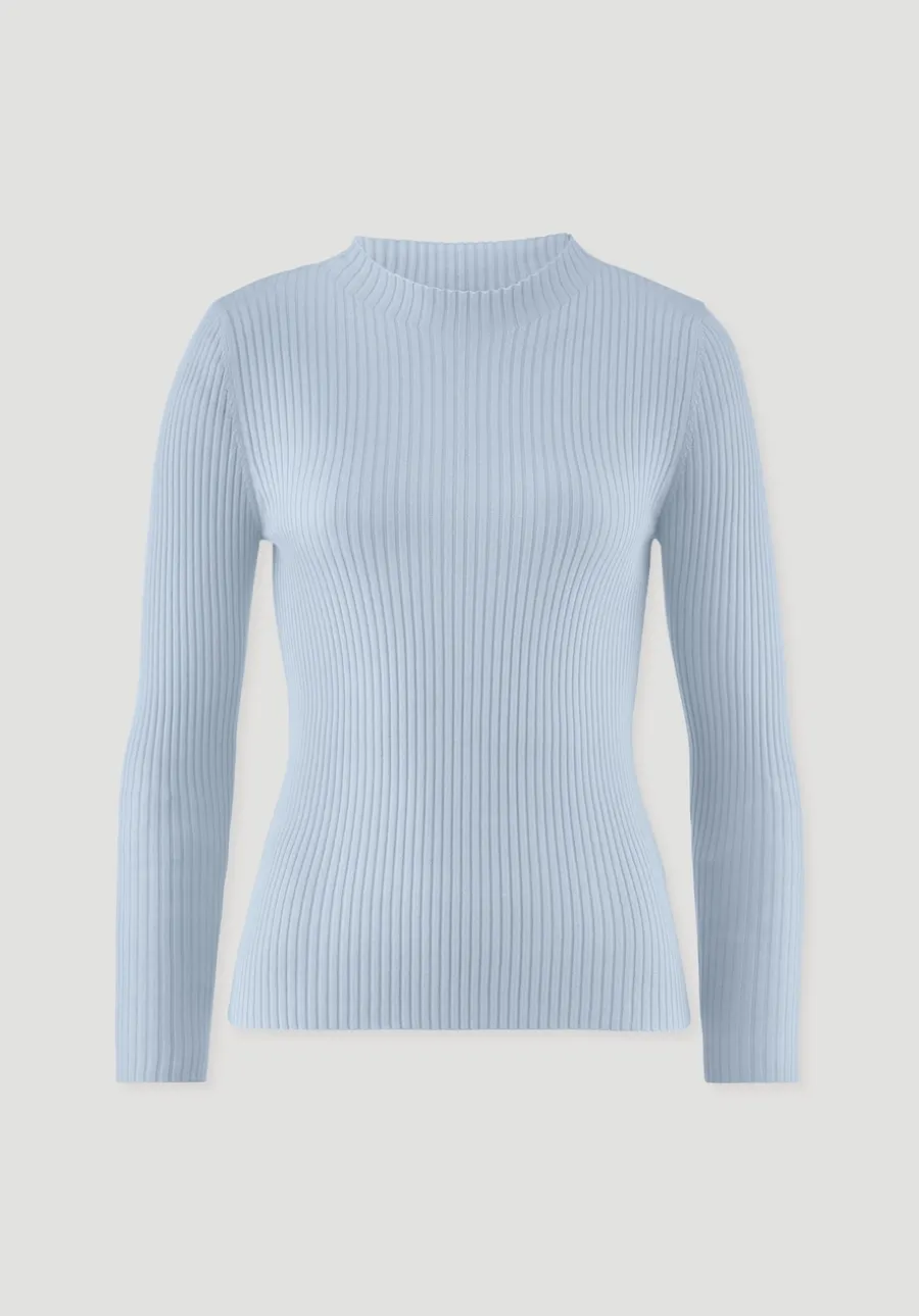 Strick Pullover Fitted aus TENCEL™ Lyocell mit Bio-Baumwolle von hessnatur
