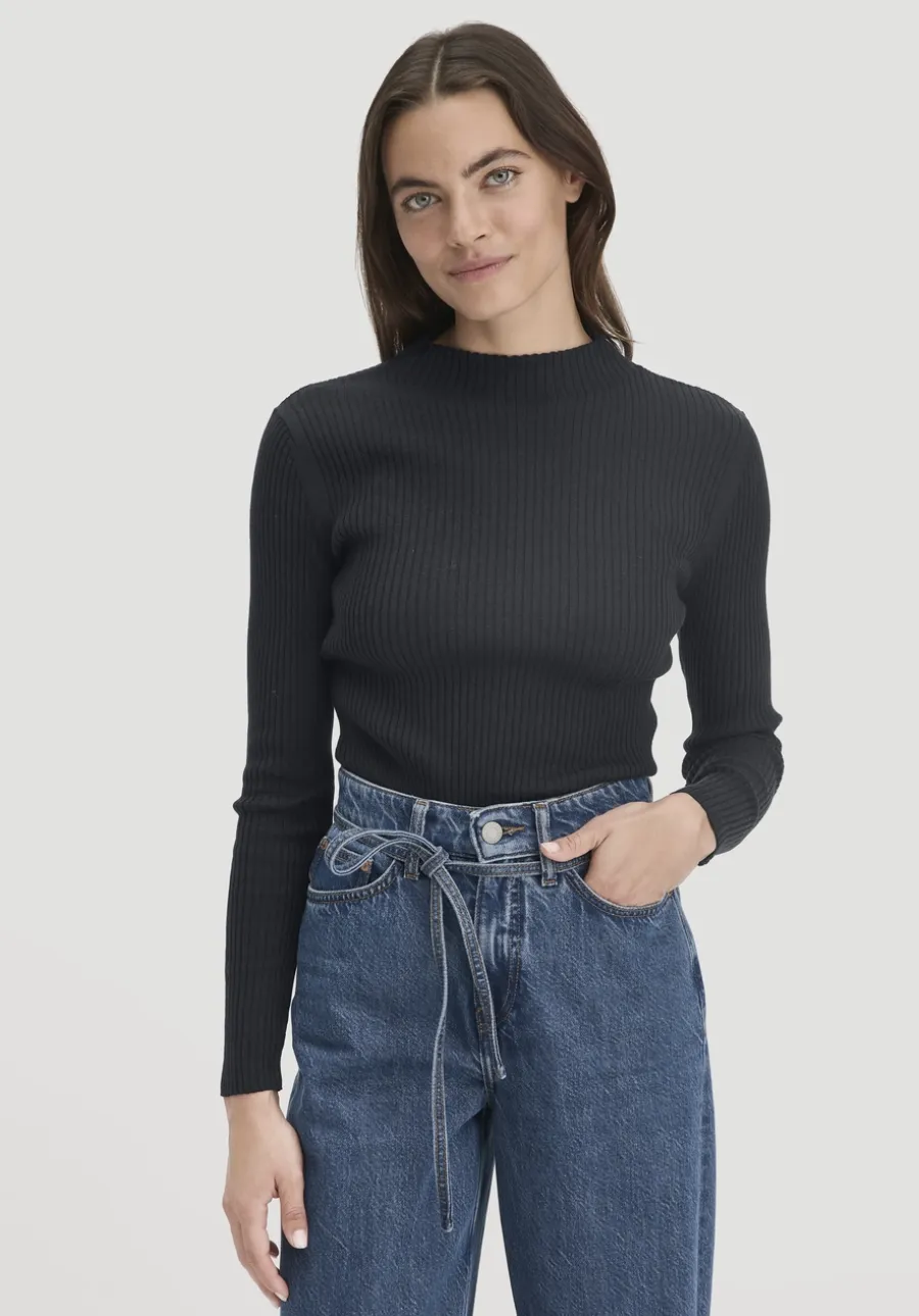 Strick Pullover Fitted aus TENCEL™ Lyocell mit Bio-Baumwolle von hessnatur