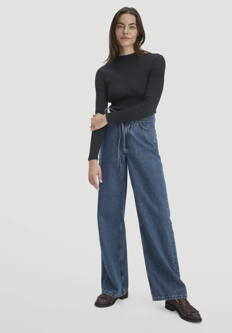 Strick Pullover Fitted aus TENCEL™ Lyocell mit Bio-Baumwolle von hessnatur