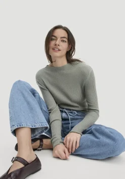 Strick Pullover Fitted aus TENCEL™ Lyocell mit Bio-Baumwolle von hessnatur