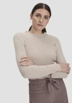 Strick Pullover Fitted aus TENCEL™ Lyocell mit Bio-Baumwolle von hessnatur