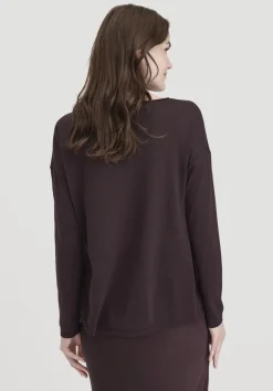 Strick Pullover Oversize aus TENCEL™ Lyocell mit Bio-Baumwolle von hessnatur
