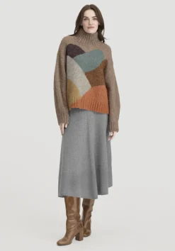 Strick Pullover Oversize aus Alpaka mit Bio-Baumwolle von hessnatur