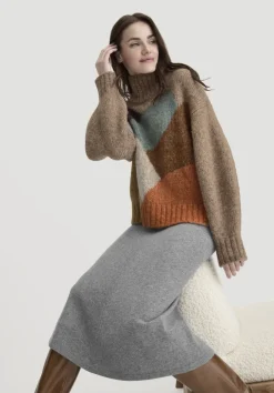 Strick Pullover Oversize aus Alpaka mit Bio-Baumwolle von hessnatur