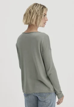 Strick Pullover Oversize aus TENCEL™ Lyocell mit Bio-Baumwolle von hessnatur