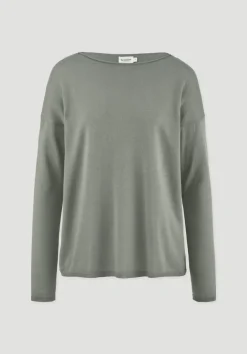 Strick Pullover Oversize aus TENCEL™ Lyocell mit Bio-Baumwolle von hessnatur