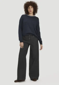 Strick Pullover Oversize aus TENCEL™ Lyocell mit Bio-Baumwolle von hessnatur