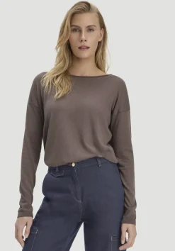Strick Pullover Oversize aus TENCEL™ Lyocell mit Bio-Baumwolle von hessnatur