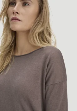 Strick Pullover Oversize aus TENCEL™ Lyocell mit Bio-Baumwolle von hessnatur