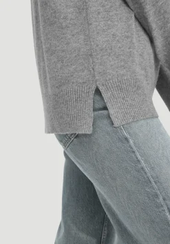 Strick Pullover Oversized aus Bio-Merinowolle mit Cashmere von hessnatur