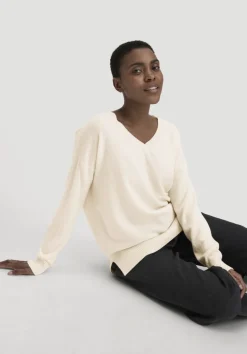 Strick Pullover Oversized aus Bio-Merinowolle mit Cashmere von hessnatur