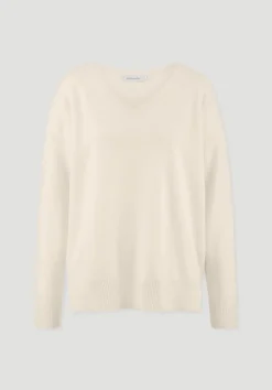 Strick Pullover Oversized aus Bio-Merinowolle mit Cashmere von hessnatur