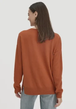 Strick Pullover Oversized aus Bio-Merinowolle mit Cashmere von hessnatur