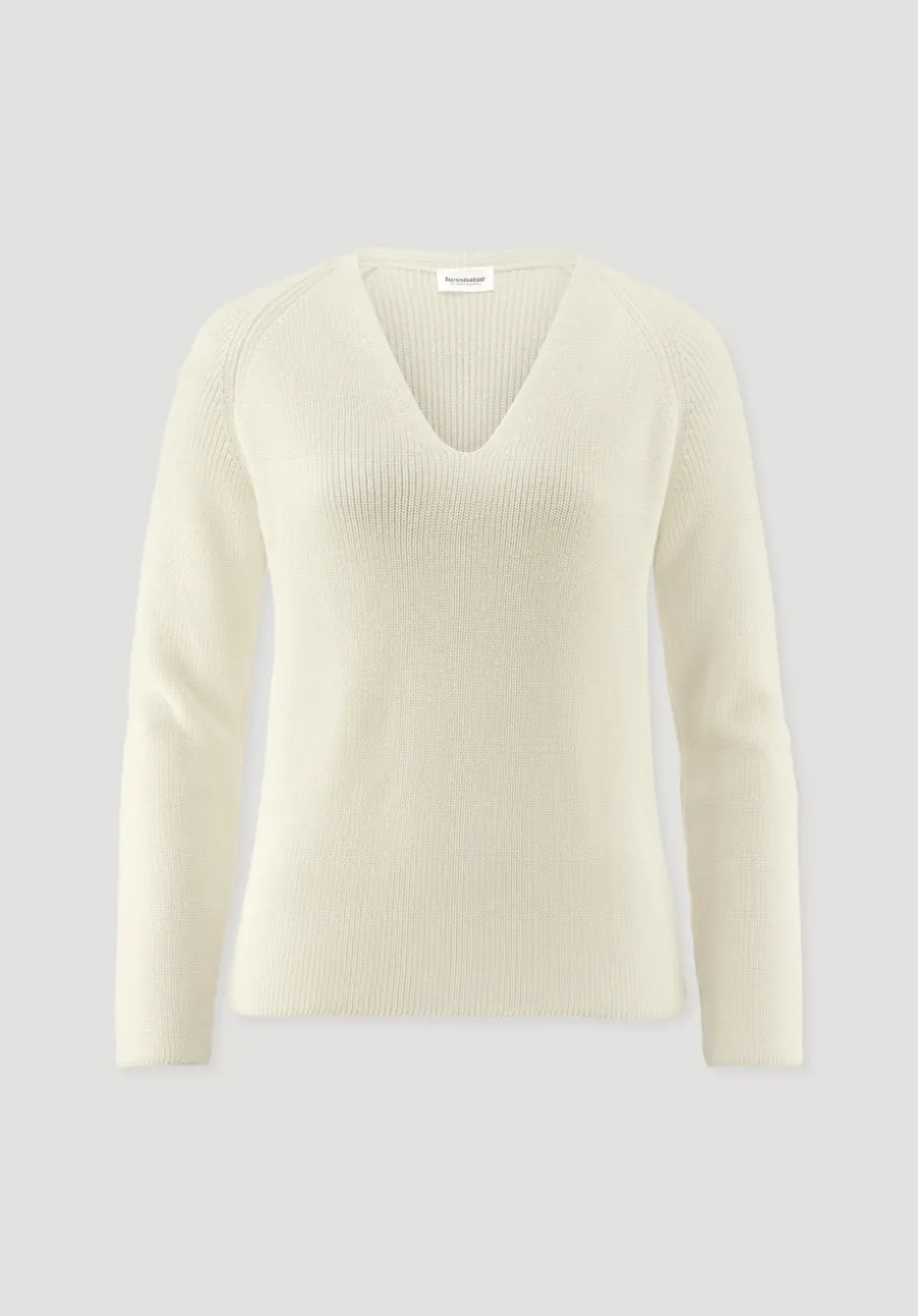 Strick Pullover Regular aus reiner Bio-Baumwolle von hessnatur